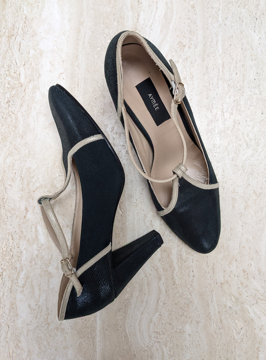 Salomé Chloé vert mousse - Pointure 39