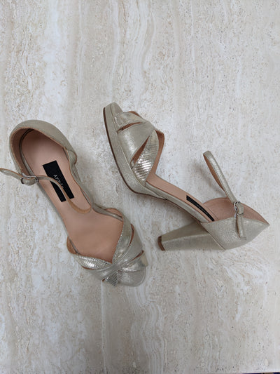 Sandale Grace champagne - Pointure 39,5