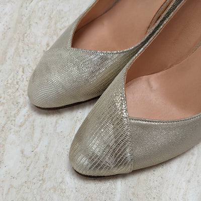 Escarpin Rachel champagne - Pointure 37,5