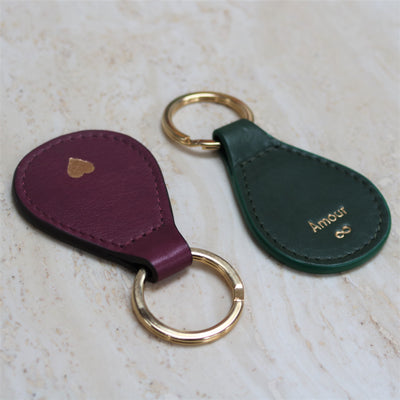 Porte-clés Lou - dorure personalisée -