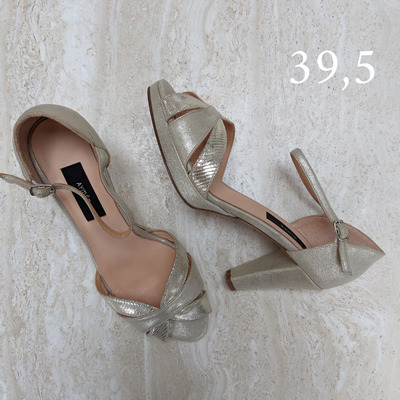 Sandale Grace champagne - Pointure 39,5