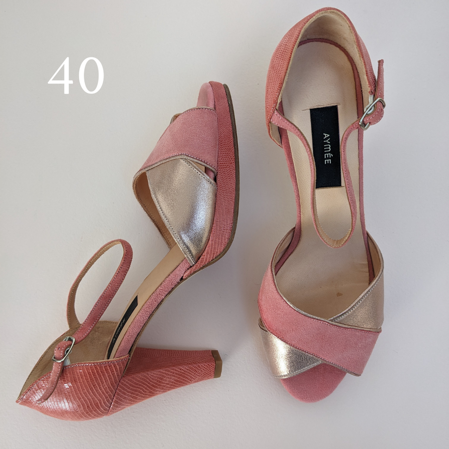 Sandale Iris vieux rose - Pointure 40