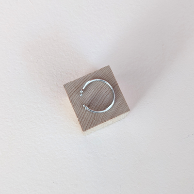 Bague ouverte 3 perles Agnès de Verneuil - sélectionnée pour vous par Aymée