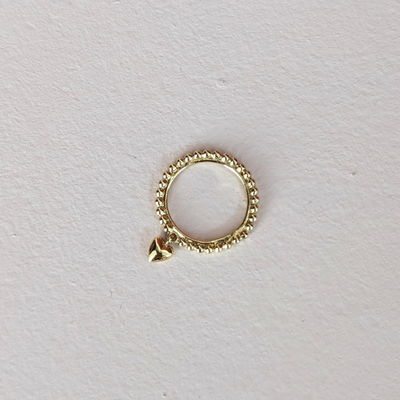 Bague perle et coeur Agnès de Verneuil - sélectionnée pour vous par Aymée