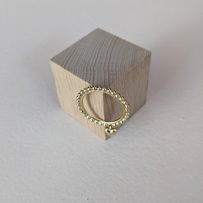 Bague perle et coeur Agnès de Verneuil - sélectionnée pour vous par Aymée