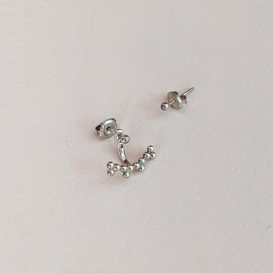 Boucles dessous d'oreilles Junon Agnès de Verneuil - sélectionnée pour vous par Aymée