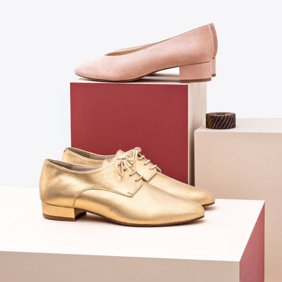 Derby Gabrielle bordeaux - Pointure 35