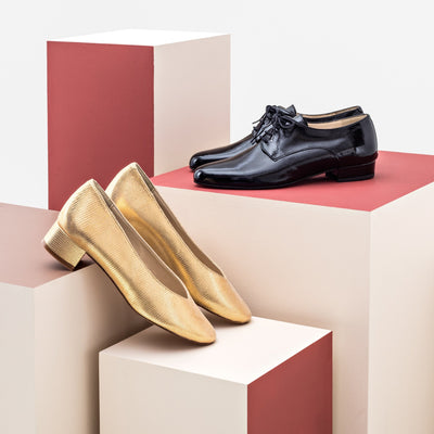 Derby Gabrielle bordeaux - Pointure 35