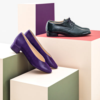 Derby Gabrielle bordeaux - Pointure 35