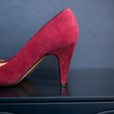 Escarpin Romy lie de vin