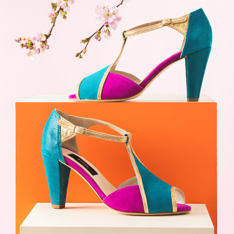 Salomé Victoria canard et fushia