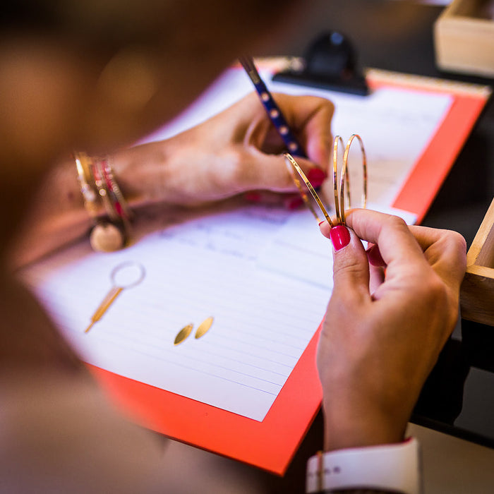 Les bijoux LAURENCE M chez AYMÉE