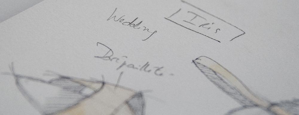 Des souliers uniques pour une journée unique.