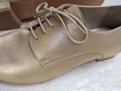 Derby Gabrielle doré - Pointure 40,5