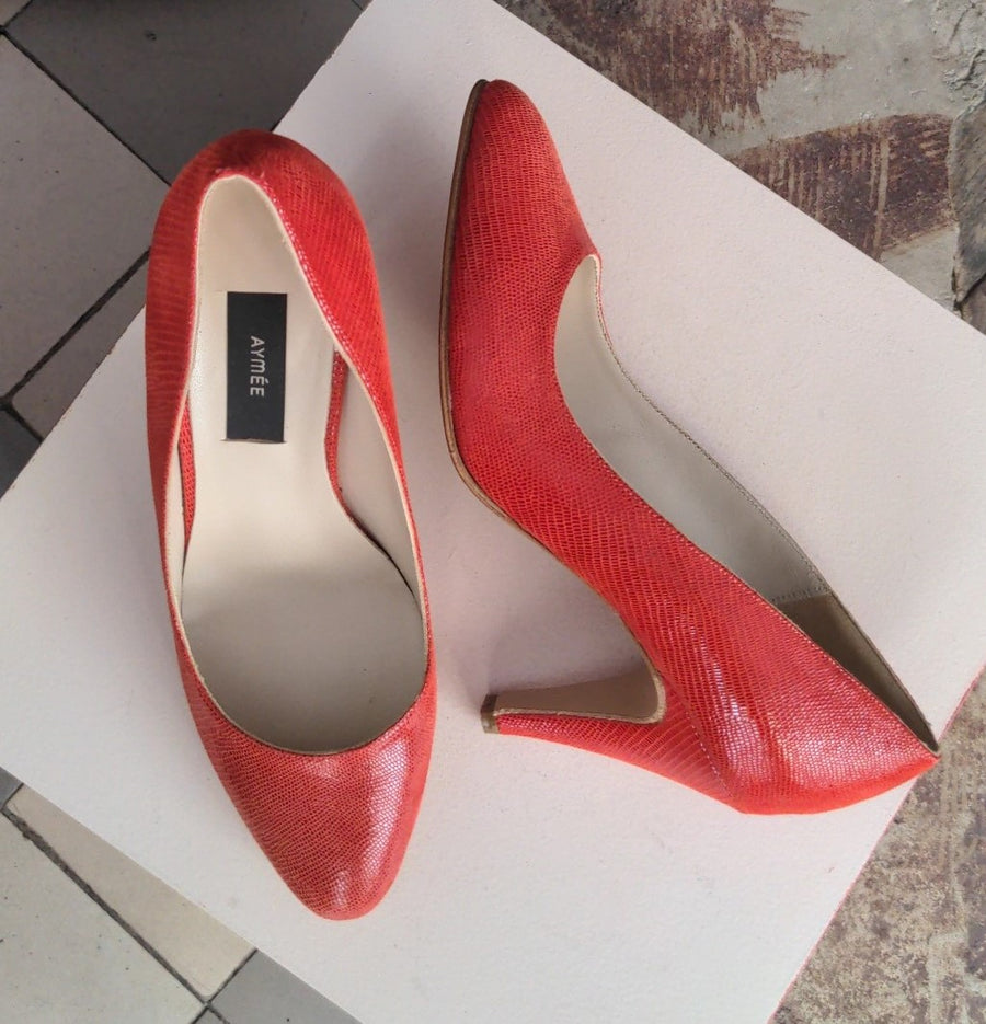 Escarpin Romy piment - Pointure 38
