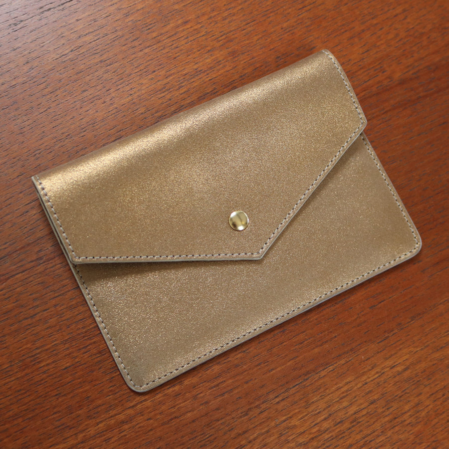 Pochette Passeport Lou bronze