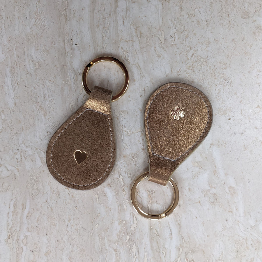 Porte-clés Lou - Coeur ou Trèfle -