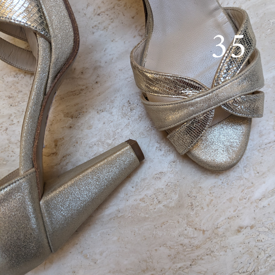 Sandale Grace champagne - Pointure 35