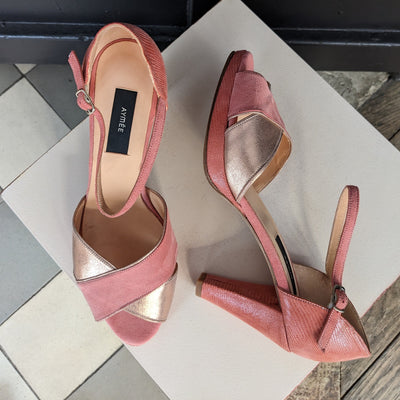 Sandale Iris vieux rose - Pointure 40