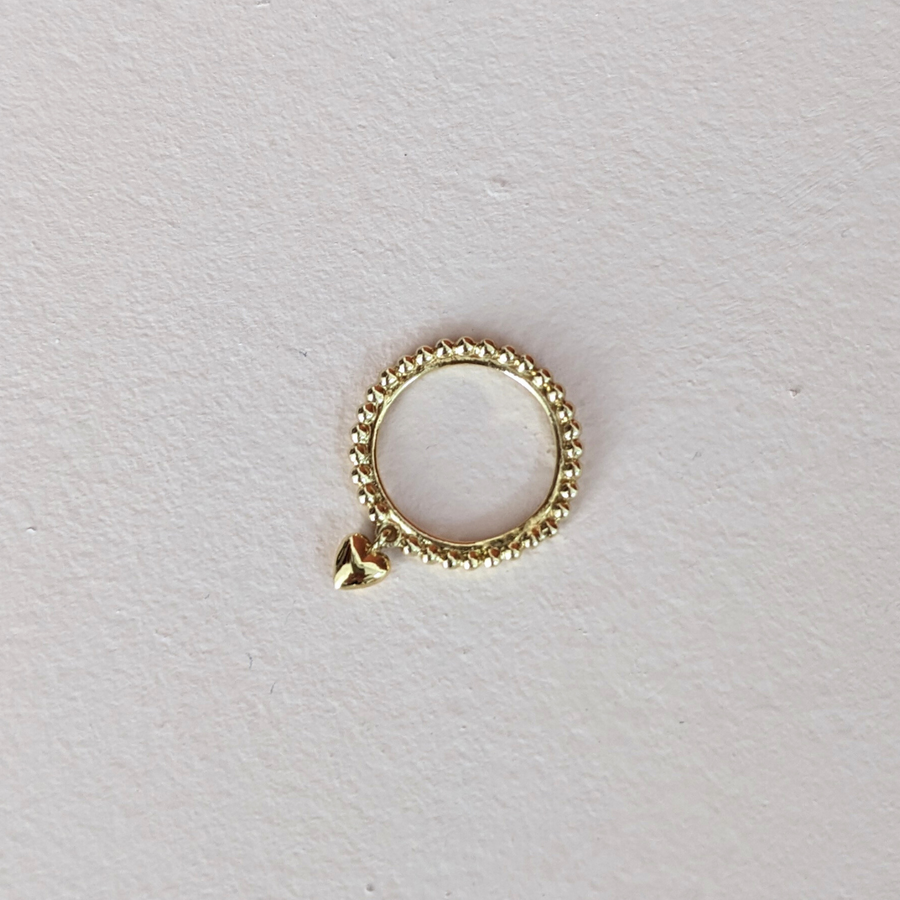 Bague perle et coeur Agnès de Verneuil - sélectionnée pour vous par Aymée