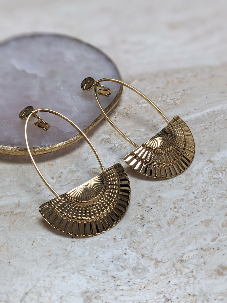 Boucles d'oreilles clips L'Incandescente Laurence M - sélectionnées pour vous par Aymée