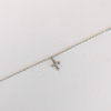 Bracelet mini croix argent Agnès de Verneuil - sélectionné pour vous par Aymée