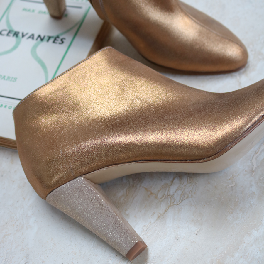 Camaieu chaussure doree hotsell