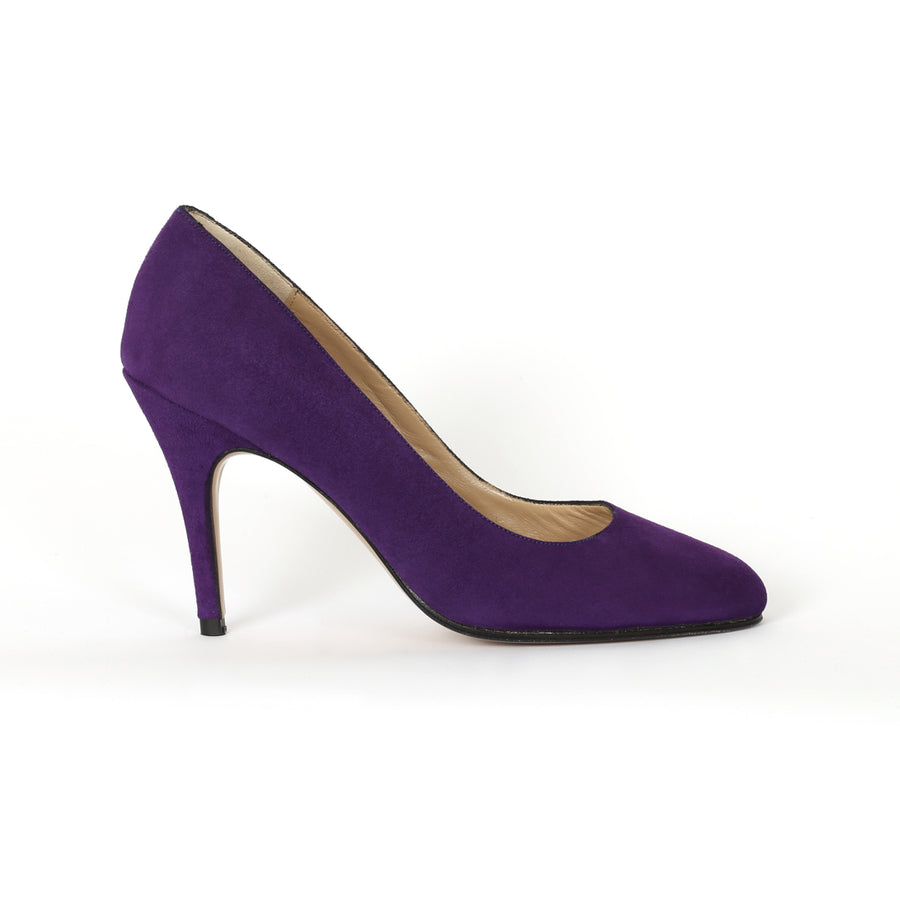 Escarpin Romy violet velours