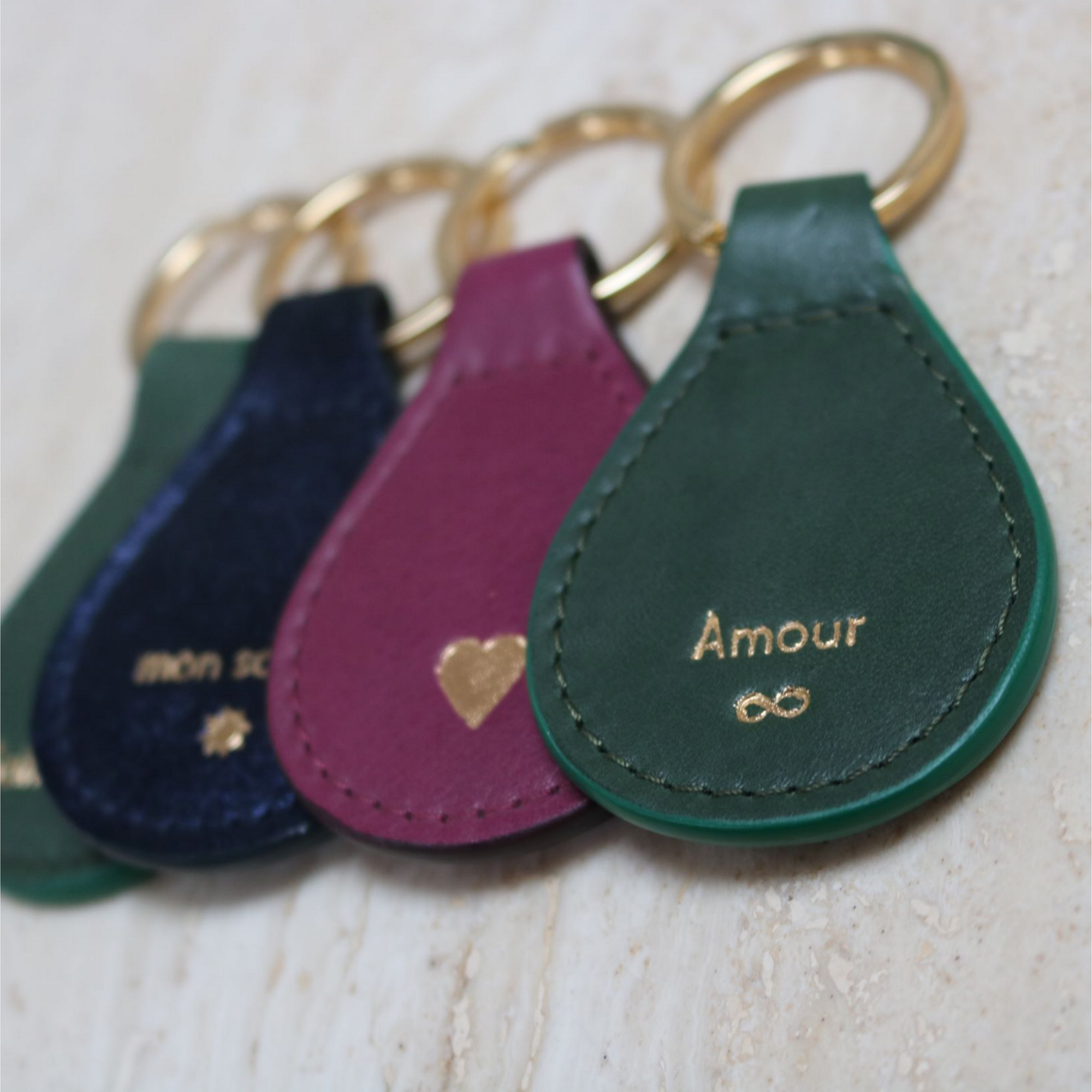 Porte cl s Lou dorure personnalis e Aym e