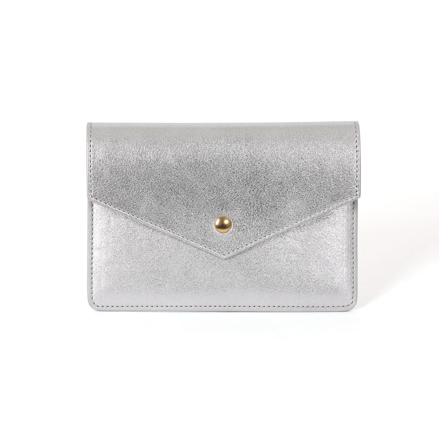 Pochette Passeport Lou argent