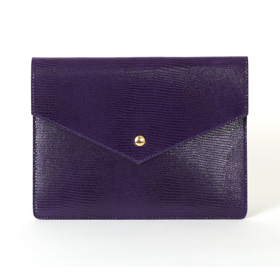 Pochette GM / Enveloppe Soirée Lou violet