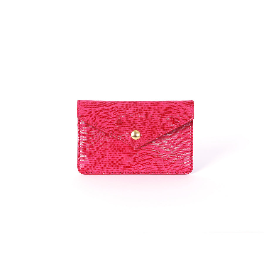 Pochette PM / Porte-Monnaie Lou rose tulipe