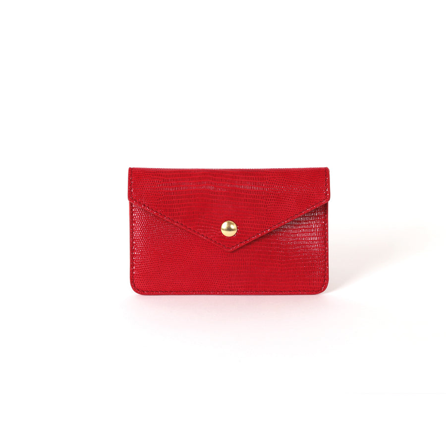 Pochette PM / Porte-Monnaie Lou rouge baiser